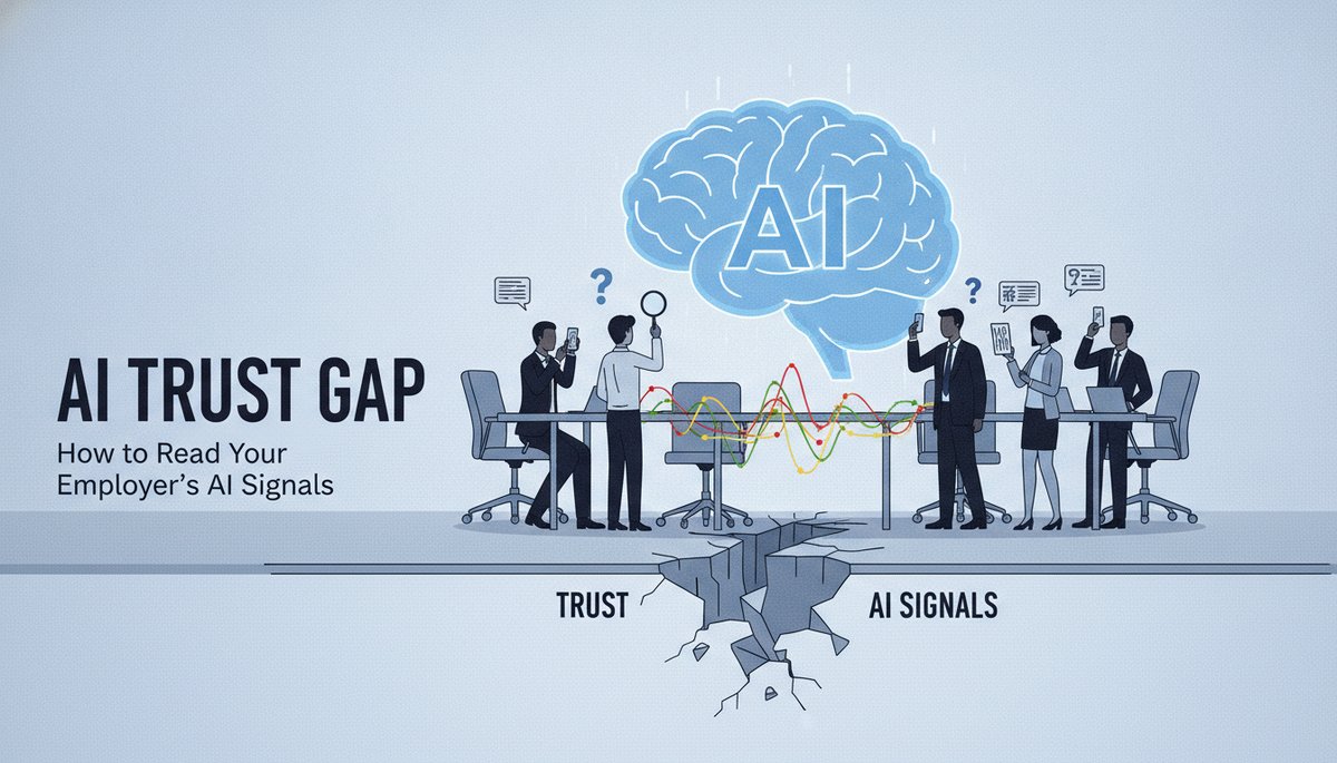 AI Trust Gap: How to Read Your Employer's AI Signals Before They Read You Out of a Job