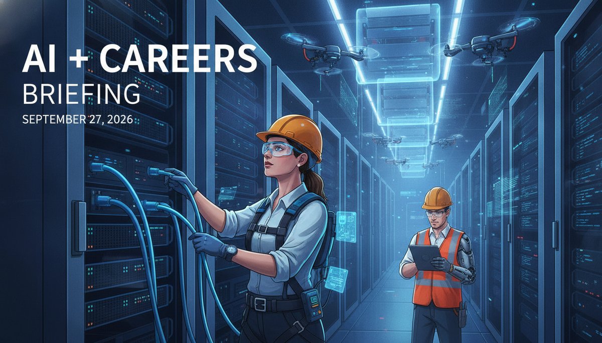 AI + Careers Briefing — September 27, 2026