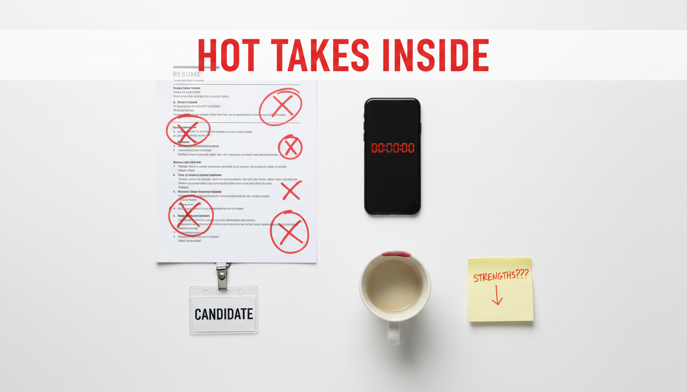 Interview Hot Takes That Hiring Managers Won't Tell You (But Should)